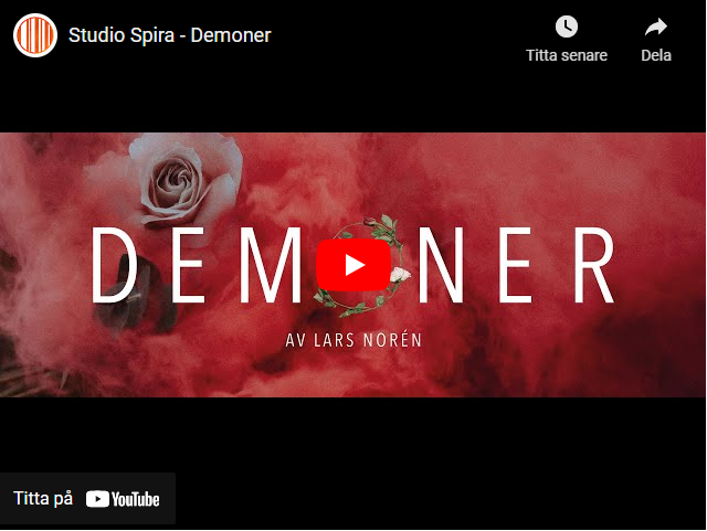 Skärmbild av YouTube, Studio Spira Demoner